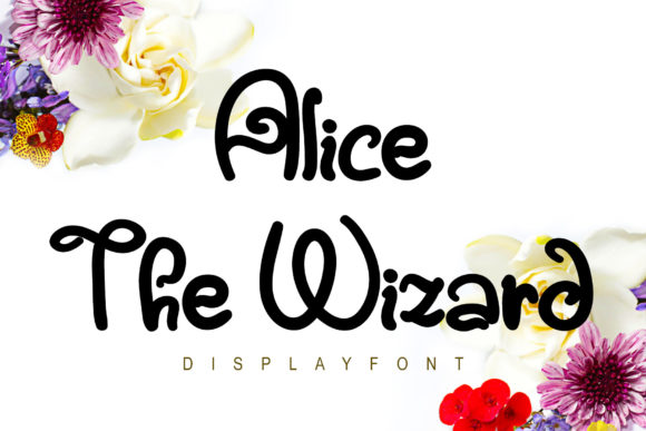 Alice the Wizard: A Whimsical Display Font for Creative Campaigns