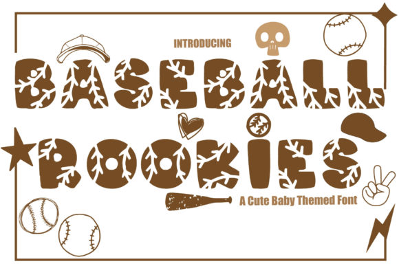 Baseball Rookies: A Sporty Display Font for Creative Projects