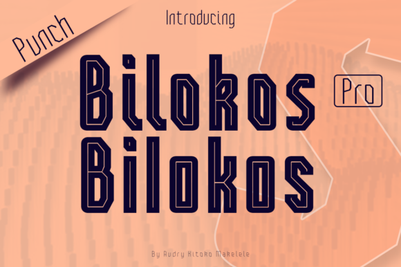 Bilokos: A Display Font for Bold Branding