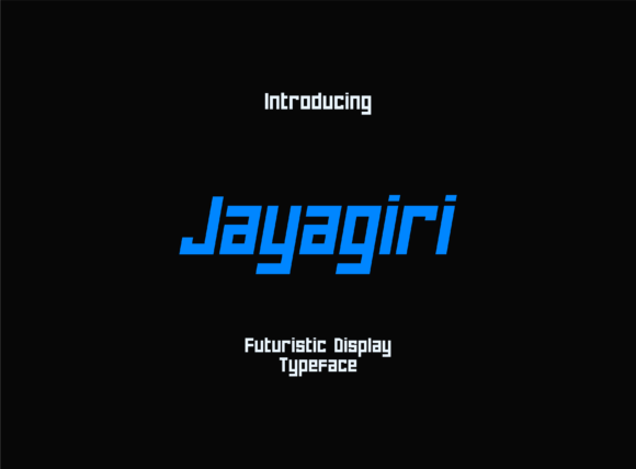 Boost Your Campaign with the Jayagiri Font