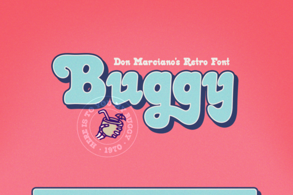 Buggy: A Bold and Retro Display Font for Creative Projects