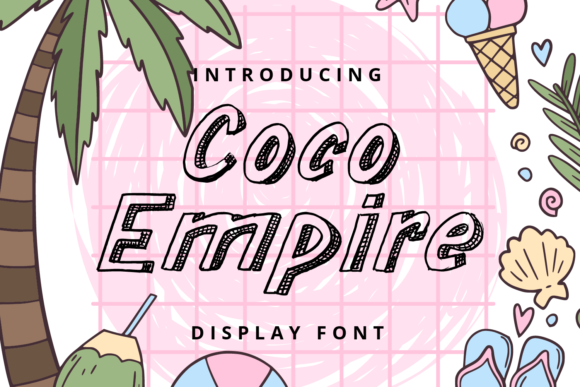 Coco Empire: A Cool 3D Display Font for Web Design