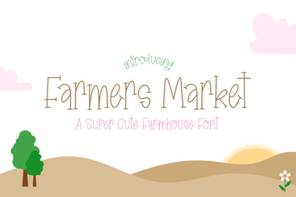 Farmers Market Font Review for Editorial Design