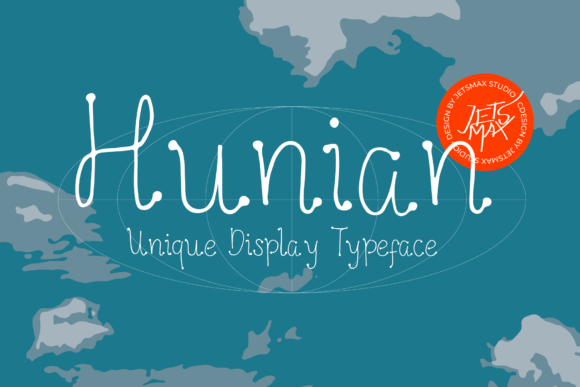 Hunian: A Cool Display Font for Modern Editorial Design