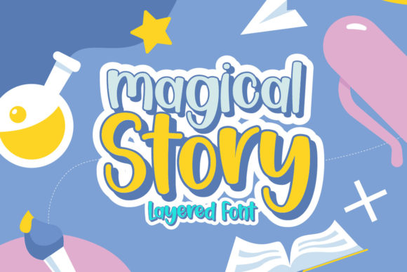 Magical Story Font for Web Design