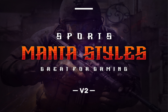 Manta Styles V2 Display Font for Handmade Creations