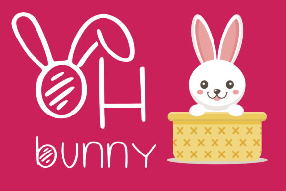 Oh Bunny: A Playful Display Font for Web Design