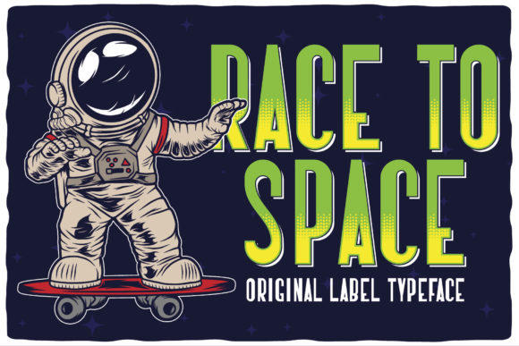 Race to Space Font Review for Real-World Design