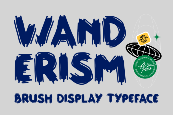 Wanderism Font for Bold Web Design